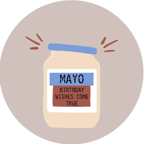 Birthday Topper | Mayo Giraffe Cocktails