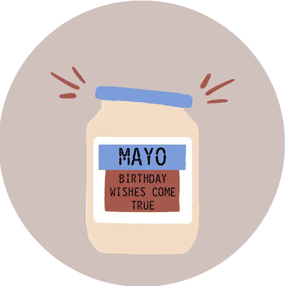 Birthday Topper | Mayo Giraffe Cocktails