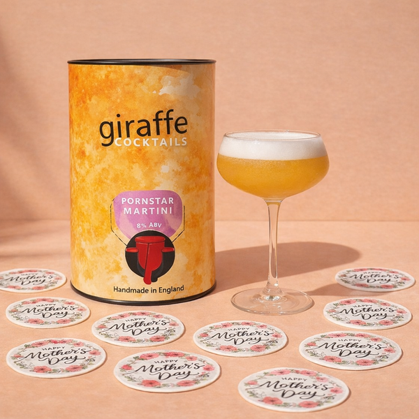 Mother's Day 1.5L Cocktail Tube & Toppers