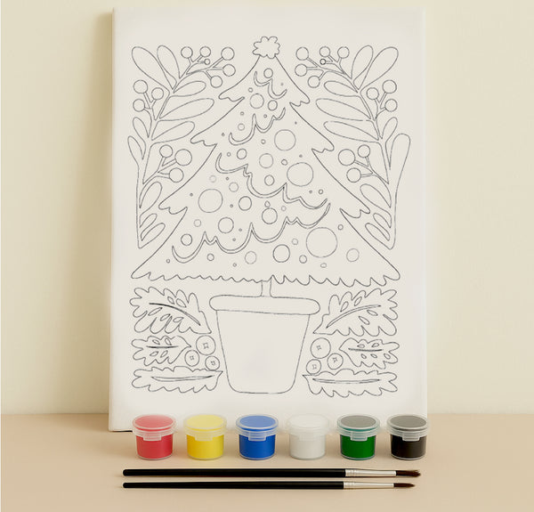 Christmas Paint & Sip Gift Bundle
