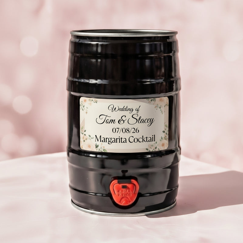 Personalised wedding cocktails