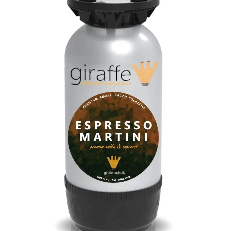 Espresso Martini 12L PolyKeg Giraffe Cocktails