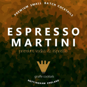 Espresso Martini Badge Giraffe Cocktails