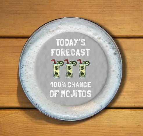 Fun Topper | 100% Chance of Mojitos Giraffe Cocktails