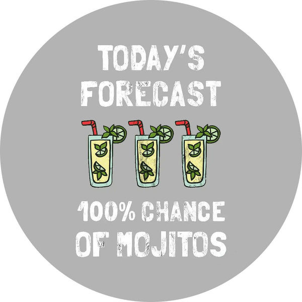 Fun Topper | 100% Chance of Mojitos Giraffe Cocktails