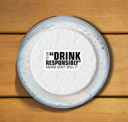 Fun Topper | Drink Responsibly Giraffe Cocktails