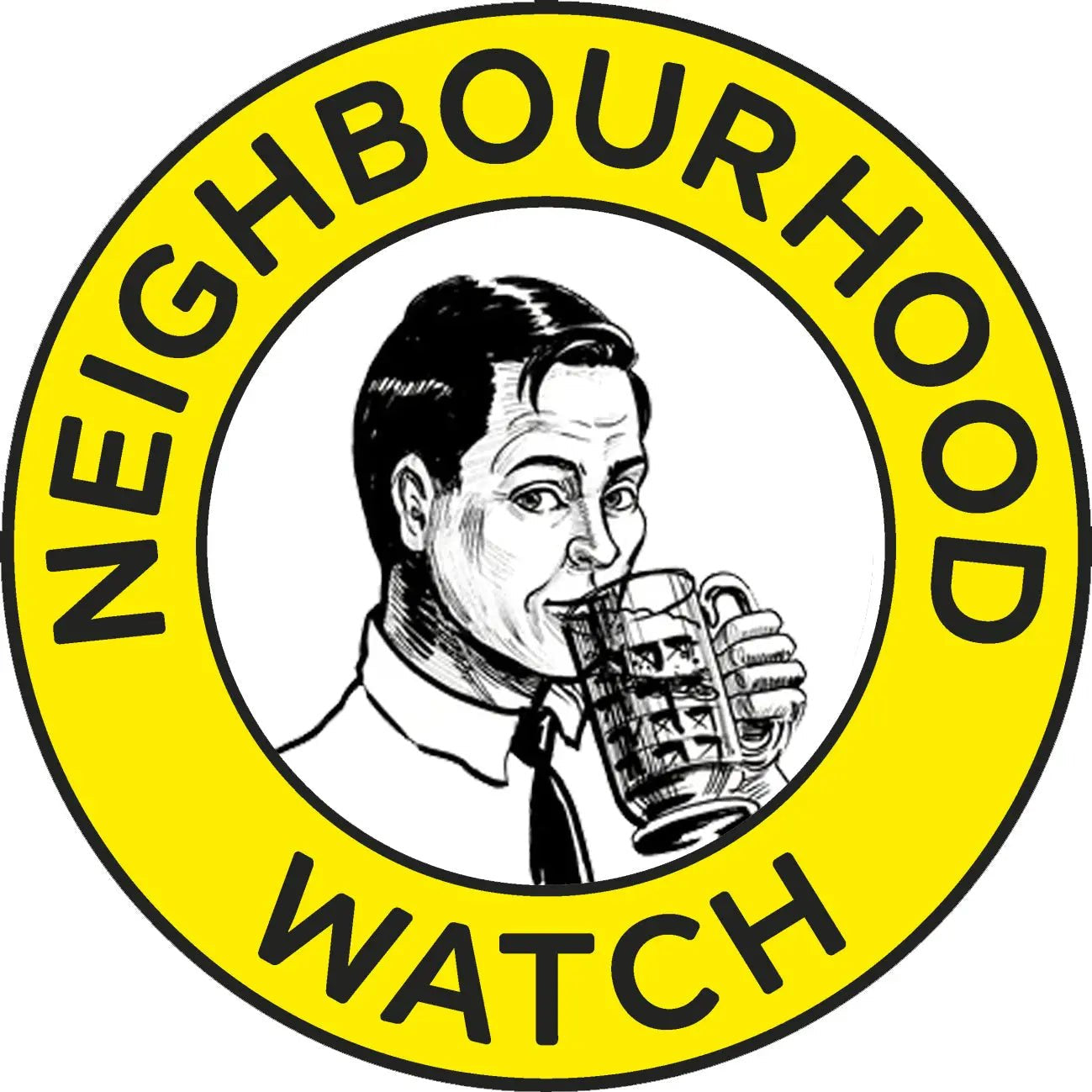 Fun Topper | Neighbourhood Watch Male Giraffe Cocktails