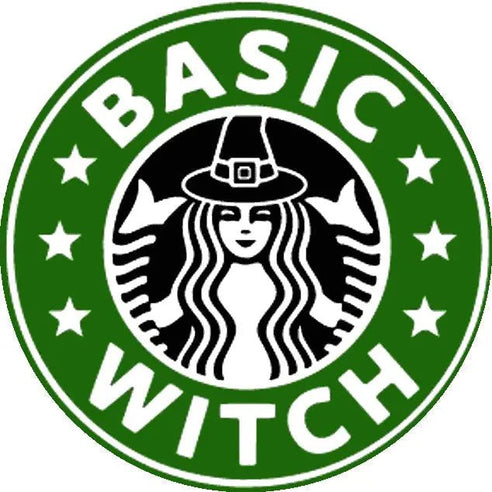 Halloween Topper | Basic Witch Giraffe Cocktails