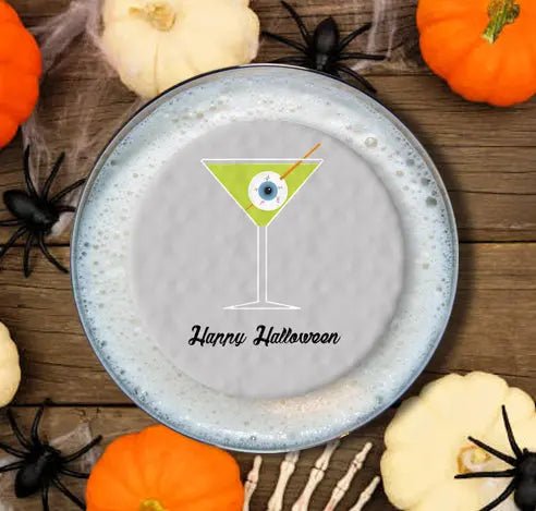 Halloween Topper | Happy Halloween Giraffe Cocktails