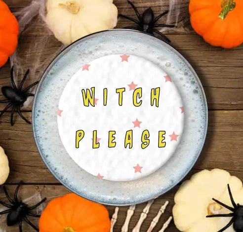 Halloween Topper | Witch Please Giraffe Cocktails