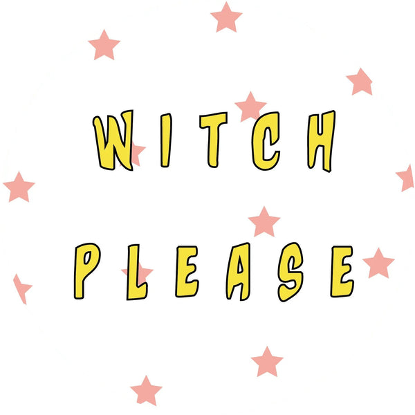 Halloween Topper | Witch Please Giraffe Cocktails