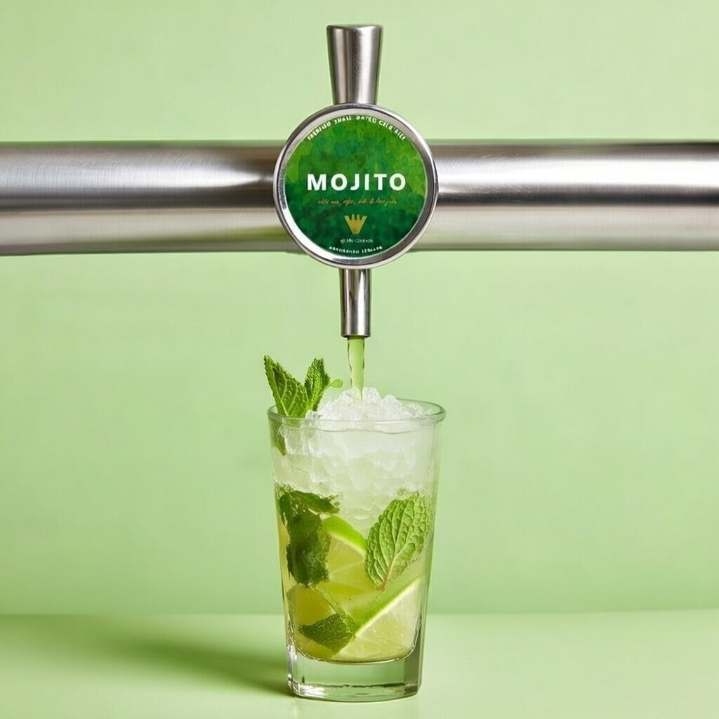 Non Alcoholic Mojito 12L PolyKeg - Image 1
