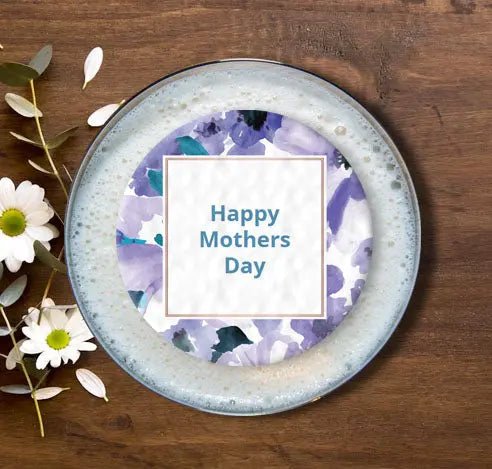 Mothers Day Topper | Watercolor 2 Giraffe Cocktails