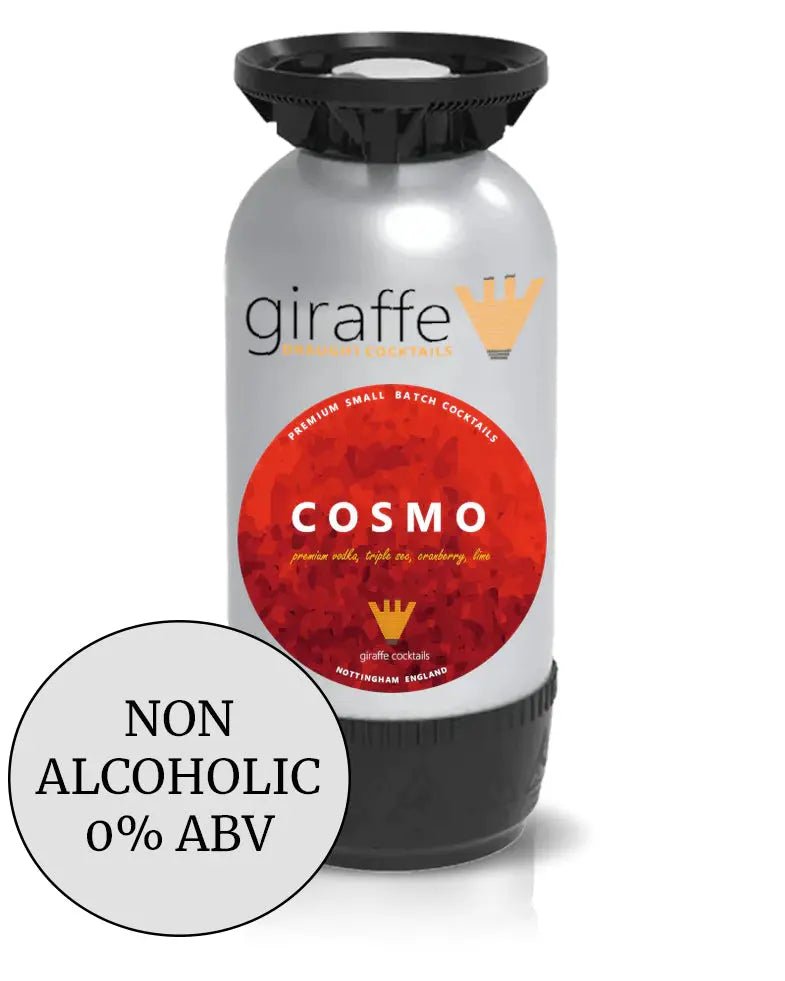 Non Alcoholic Cosmopolitan 12L PolyKeg Giraffe Cocktails