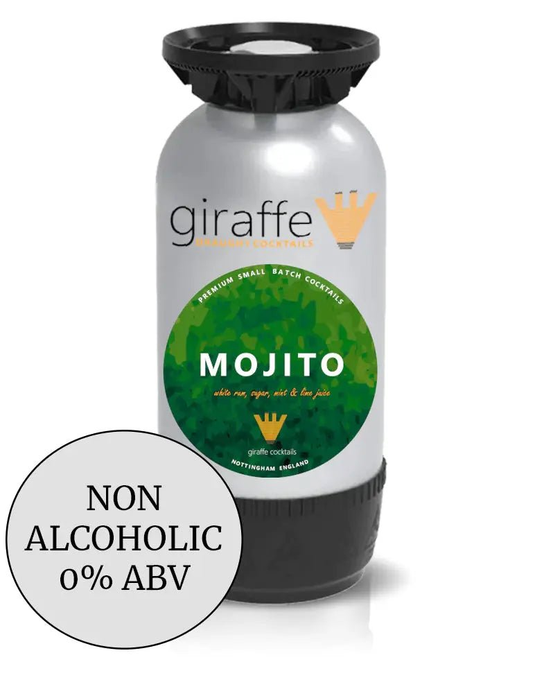 Non Alcoholic Mojito 20L PolyKeg Giraffe Cocktails
