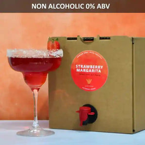Non Alcoholic Strawberry Margarita 10L BIB Giraffe Cocktails
