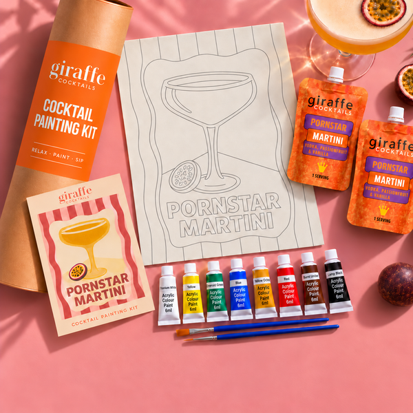 Passionfruit Martini Paint & Sip Gift Bundle