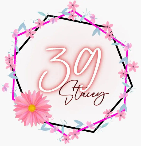 Personalised Birthday Topper | Asymmetrical flower ring Giraffe Cocktails