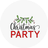 Personalised Christmas Topper | Christmas Party Giraffe Cocktails