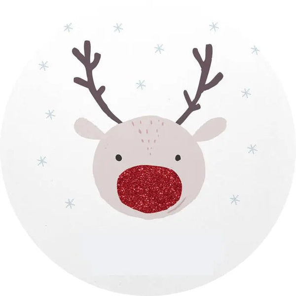 Personalised Christmas Topper | Christmas Reindeer Giraffe Cocktails