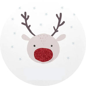 Personalised Christmas Topper | Christmas Reindeer Giraffe Cocktails