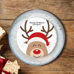 Personalised Christmas Topper | Christmas Reindeer Giraffe Cocktails