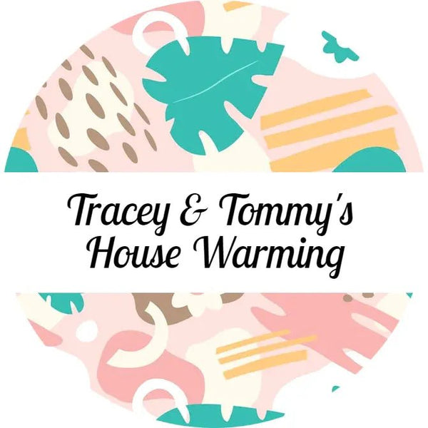 Personalised Topper | Organic Abstract Giraffe Cocktails