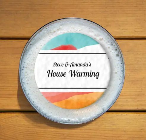 Personalised Topper | Water Colour Giraffe Cocktails