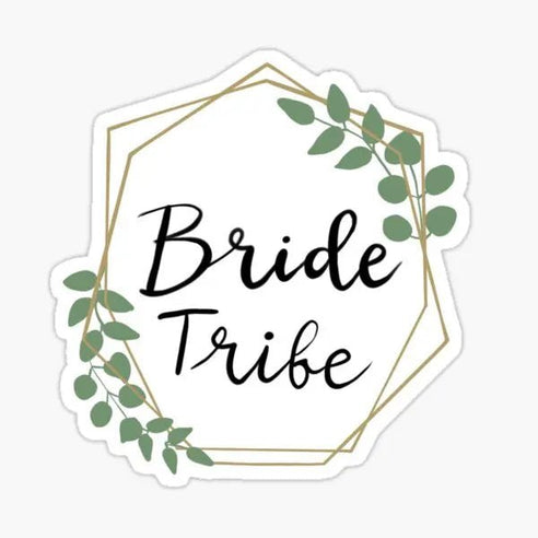 Personalised Wedding Topper | Bride Tribe Giraffe Cocktails