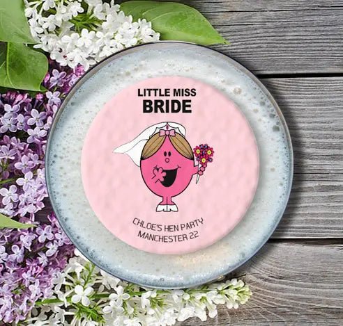 Personalised Wedding Topper | Little Miss Bride Giraffe Cocktails