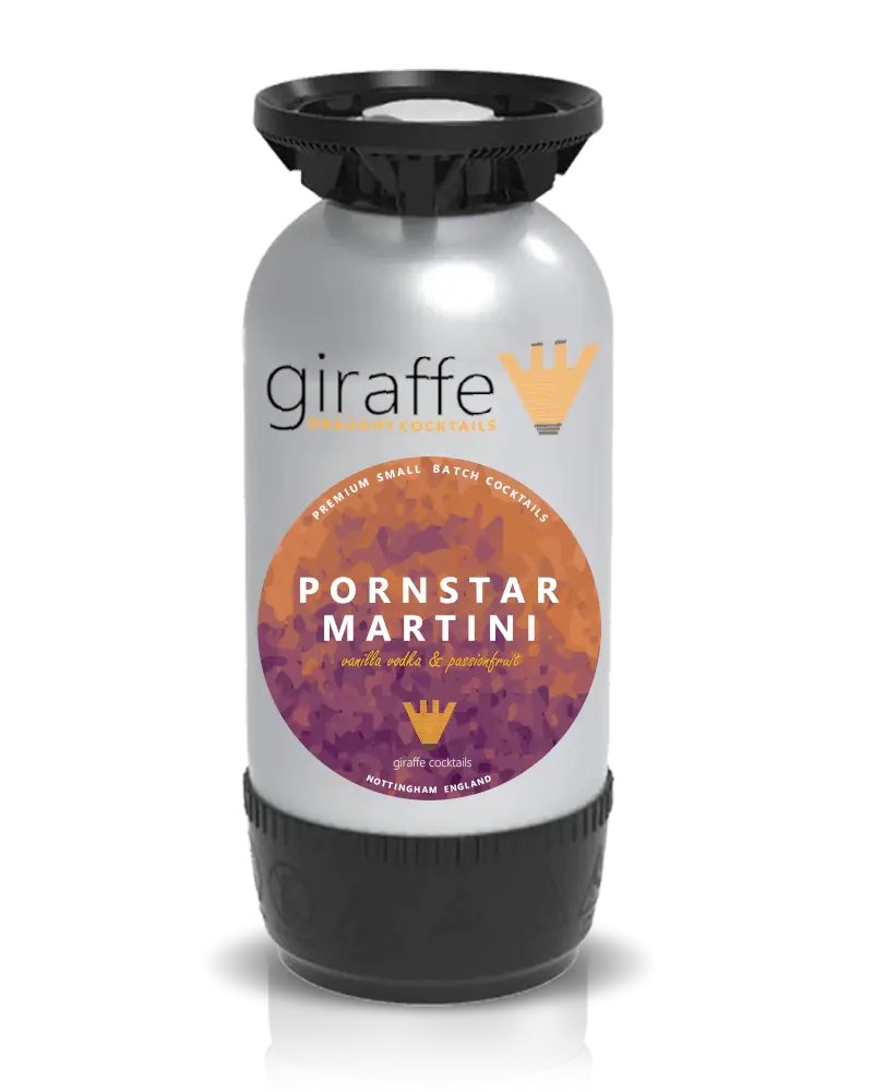 Pornstar Martini 20L PolyKeg Giraffe Cocktails