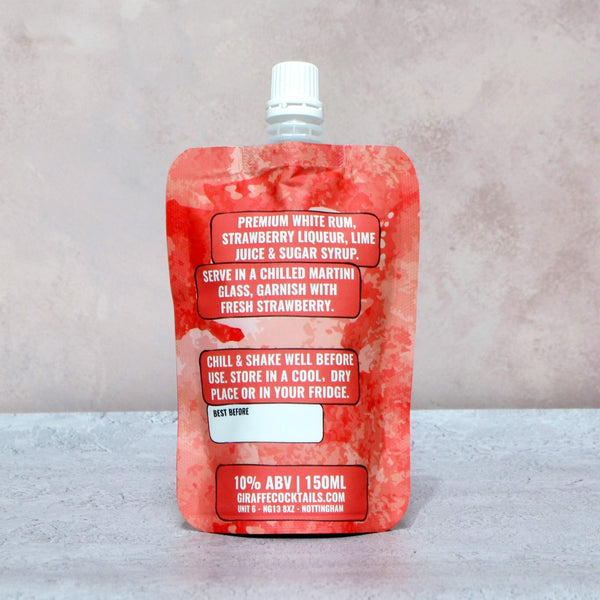 Strawberry Daiquiri 150ml Giraffe Cocktails