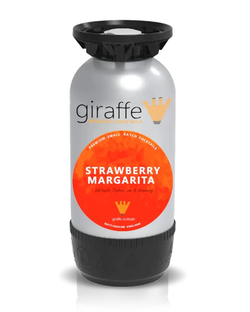 Strawberry Margarita 20L PolyKeg Giraffe Cocktails