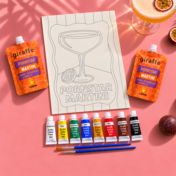 Passionfruit Martini Paint & Sip Gift Bundle