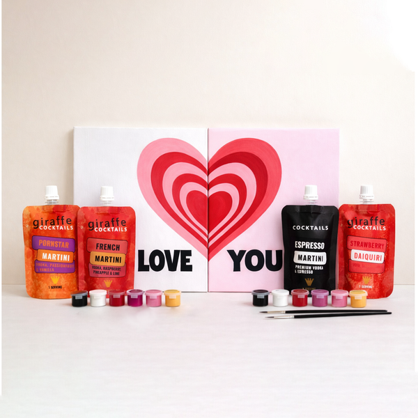 Date Night Paint & Sip (For 2) Cocktail Bundle - Image 1