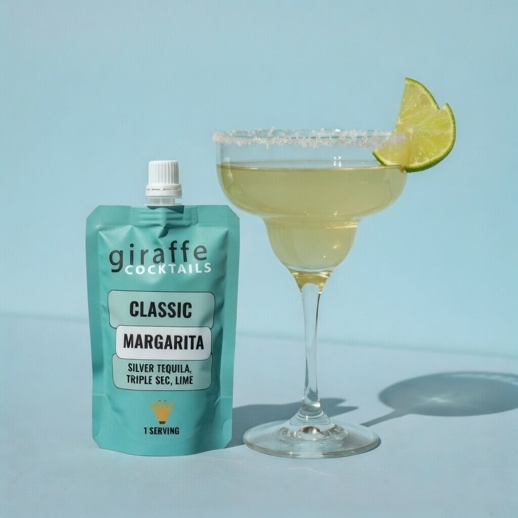 Classic Margarita Ready to Drink Tequila Cocktail with Lime and Orange