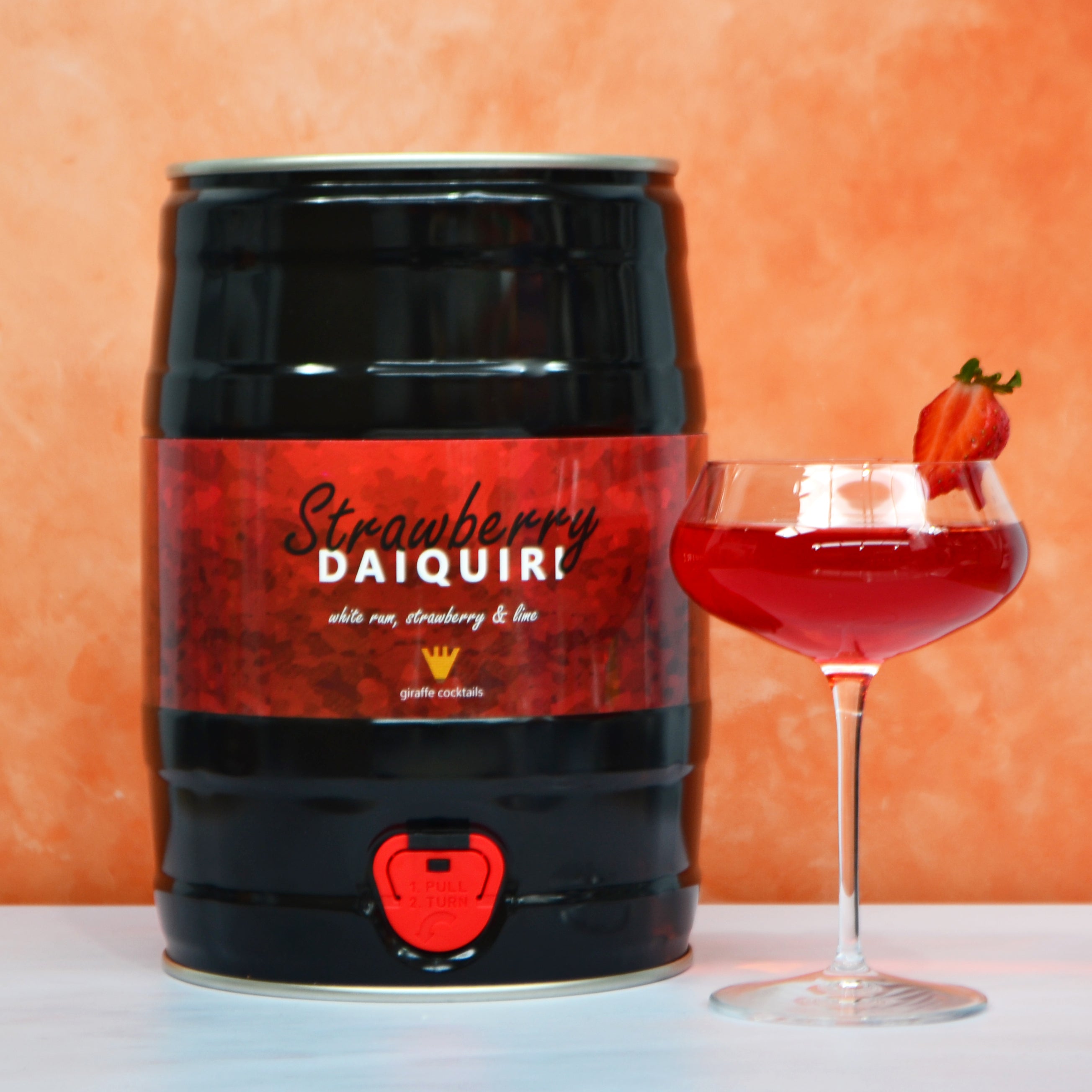 Strawberry Daiquiri 5L Party Keg