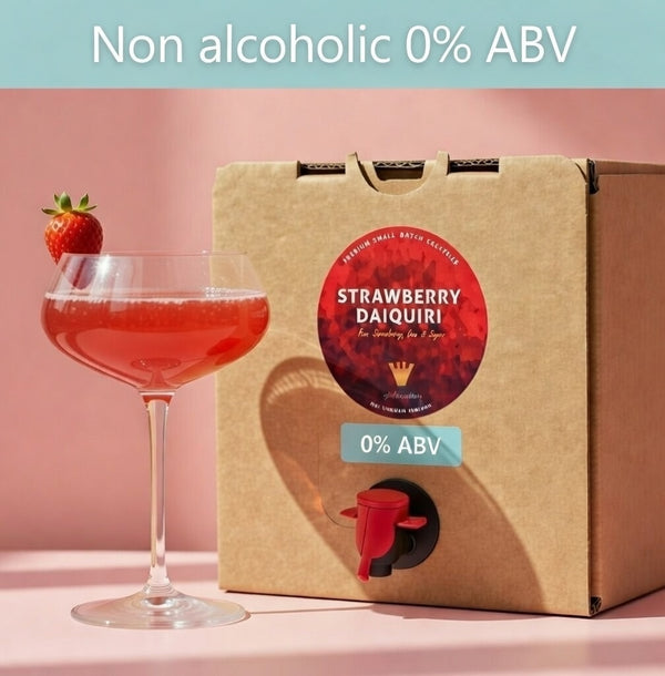 Non Alcoholic Strawberry Daiquiri 10L BIB - Image 1