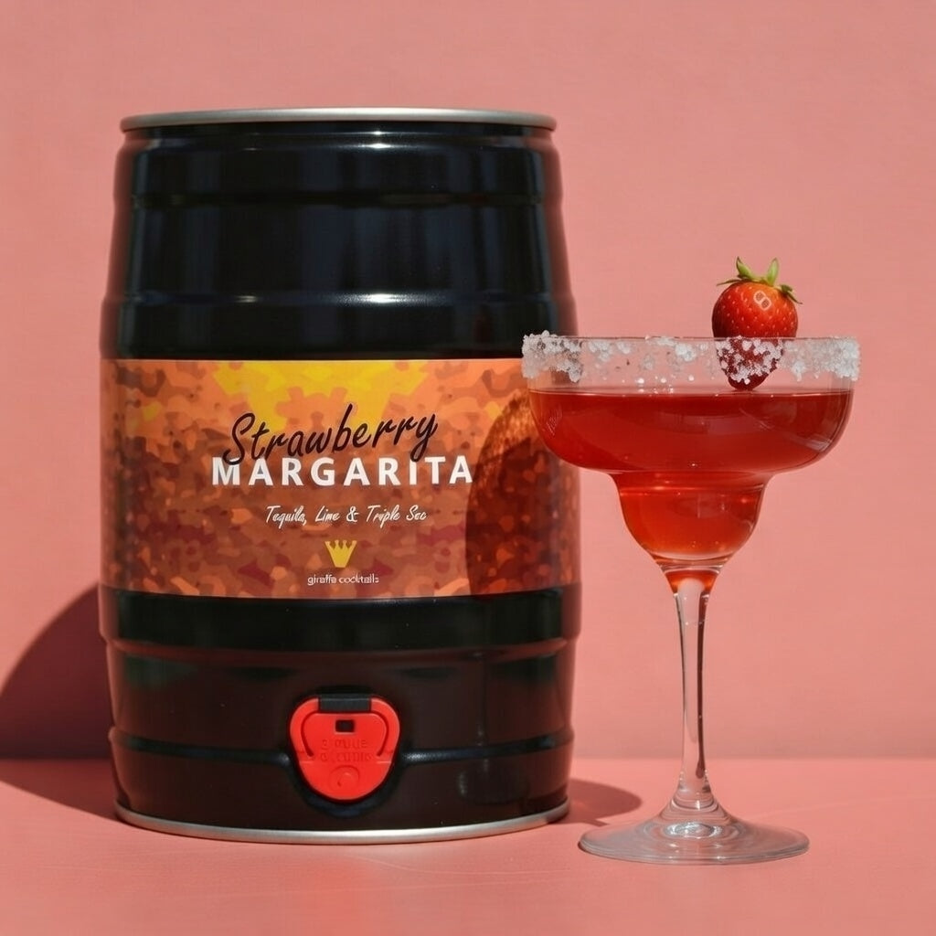Strawberry Margarita 5L Cocktail Keg - Image 1