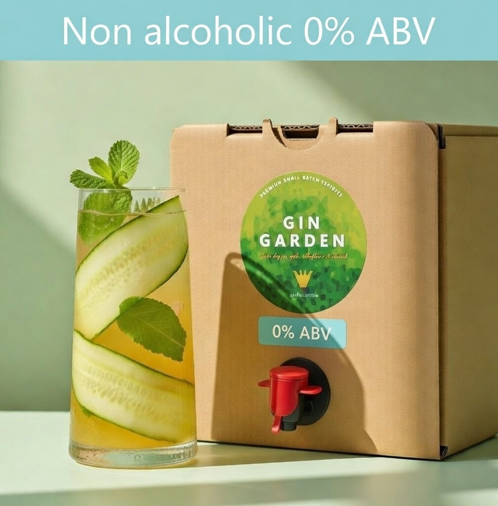 Non Alcoholic Gin Garden 10L BIB - Image 1