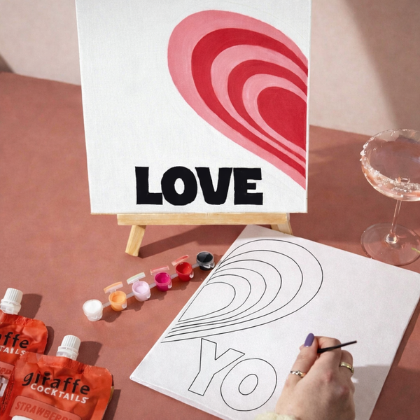 Date Night Paint & Sip (For 2) Cocktail Bundle - Image 2