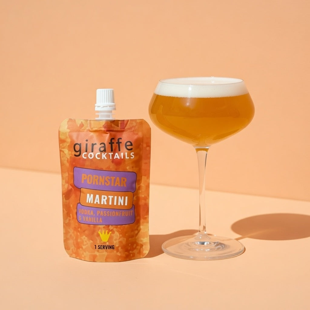 Pornstar Martini Ready to Drink Vodka Cocktail with Passion Fruit and Vanilla