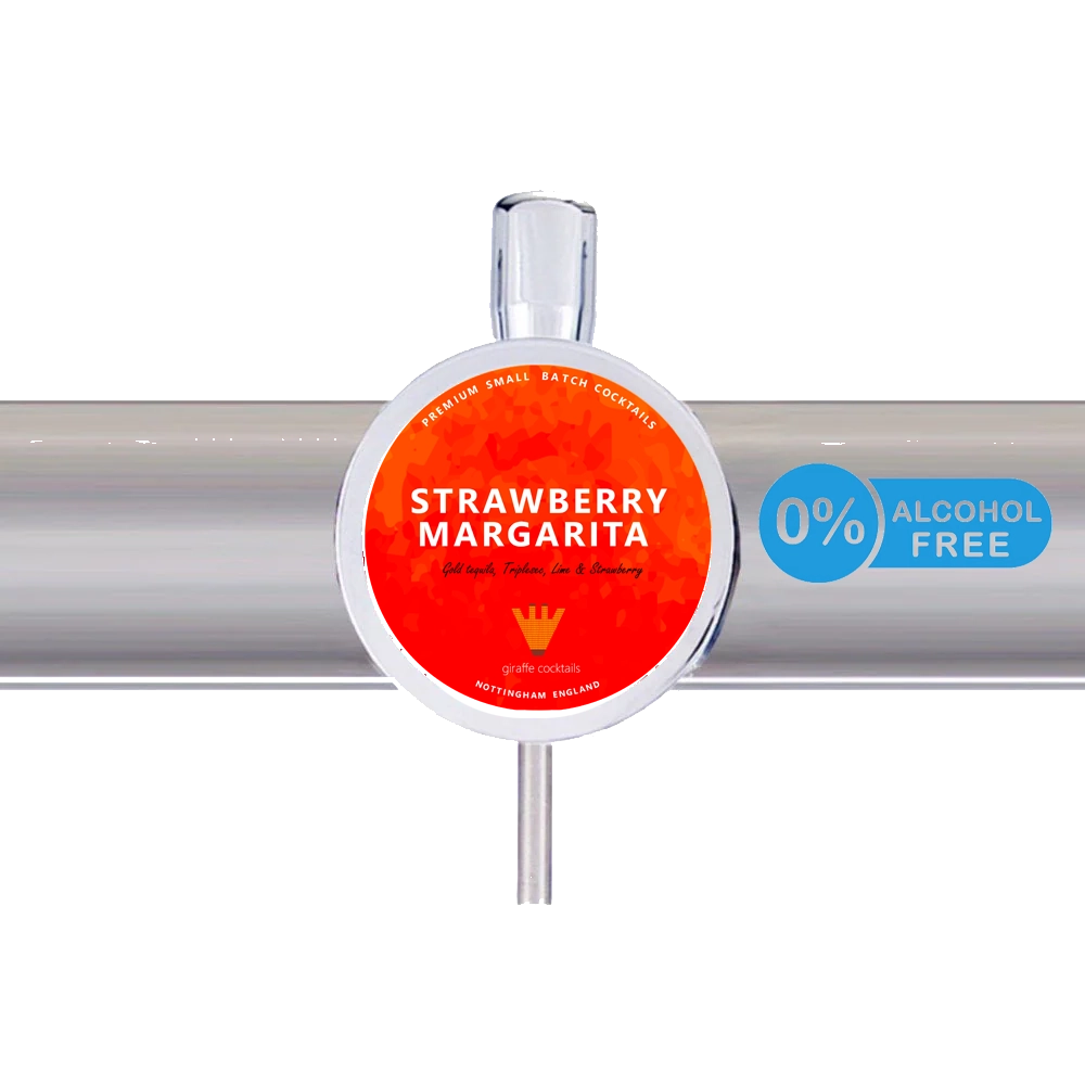 Non Alcoholic Strawberry Margarita 12L PolyKeg