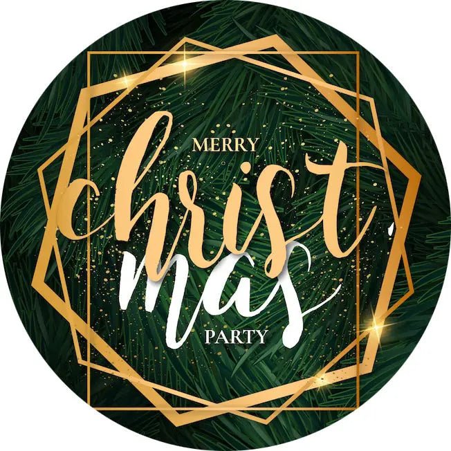 Christmas Topper | Christmas Party - Giraffe Cocktails