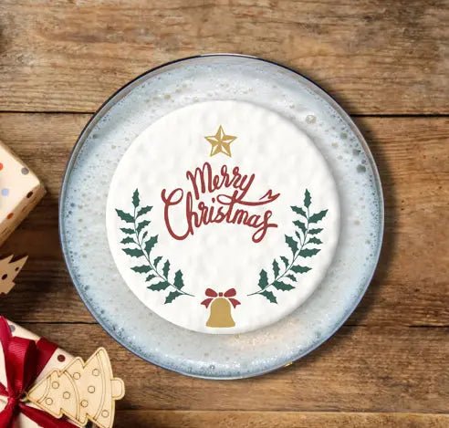 Christmas Topper | Merry Christmas - Giraffe Cocktails