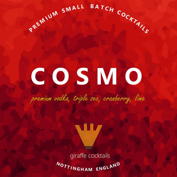 Cosmopolitan Badge - Giraffe Cocktails