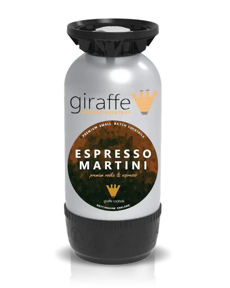 Espresso Martini 20L PolyKeg - Giraffe Cocktails