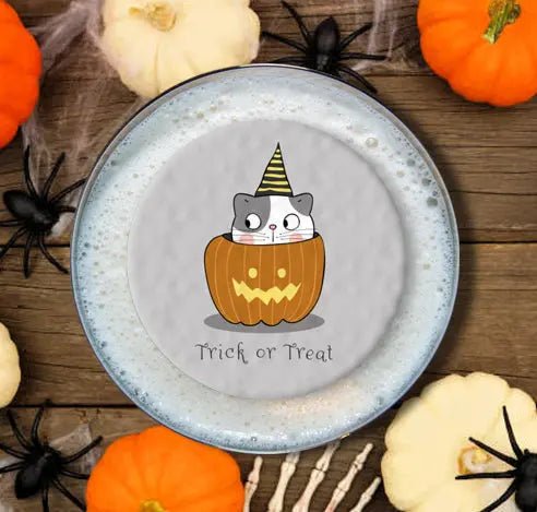 Halloween Topper | Trick or Treat Cat - Giraffe Cocktails