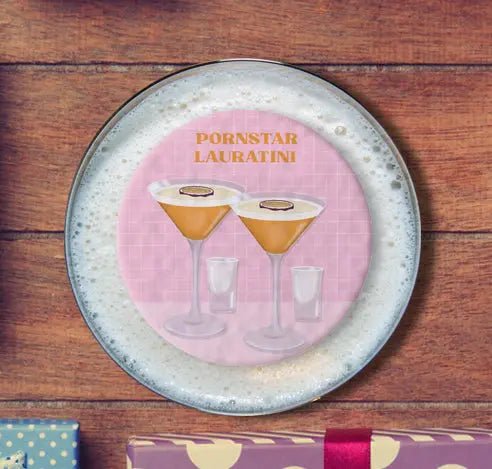 Personalised Birthday Topper | Pornstar Martini - Giraffe Cocktails