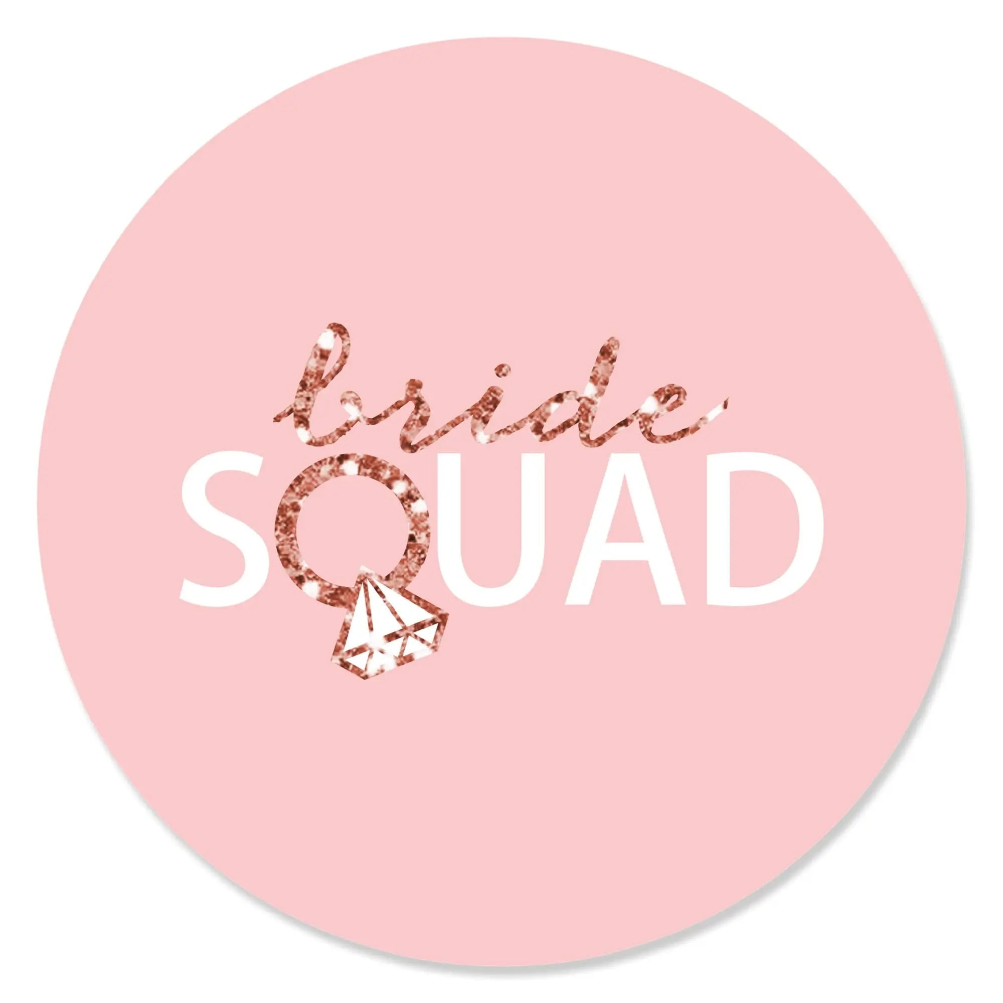 Personalised Wedding Topper | Bride Squad - Giraffe Cocktails